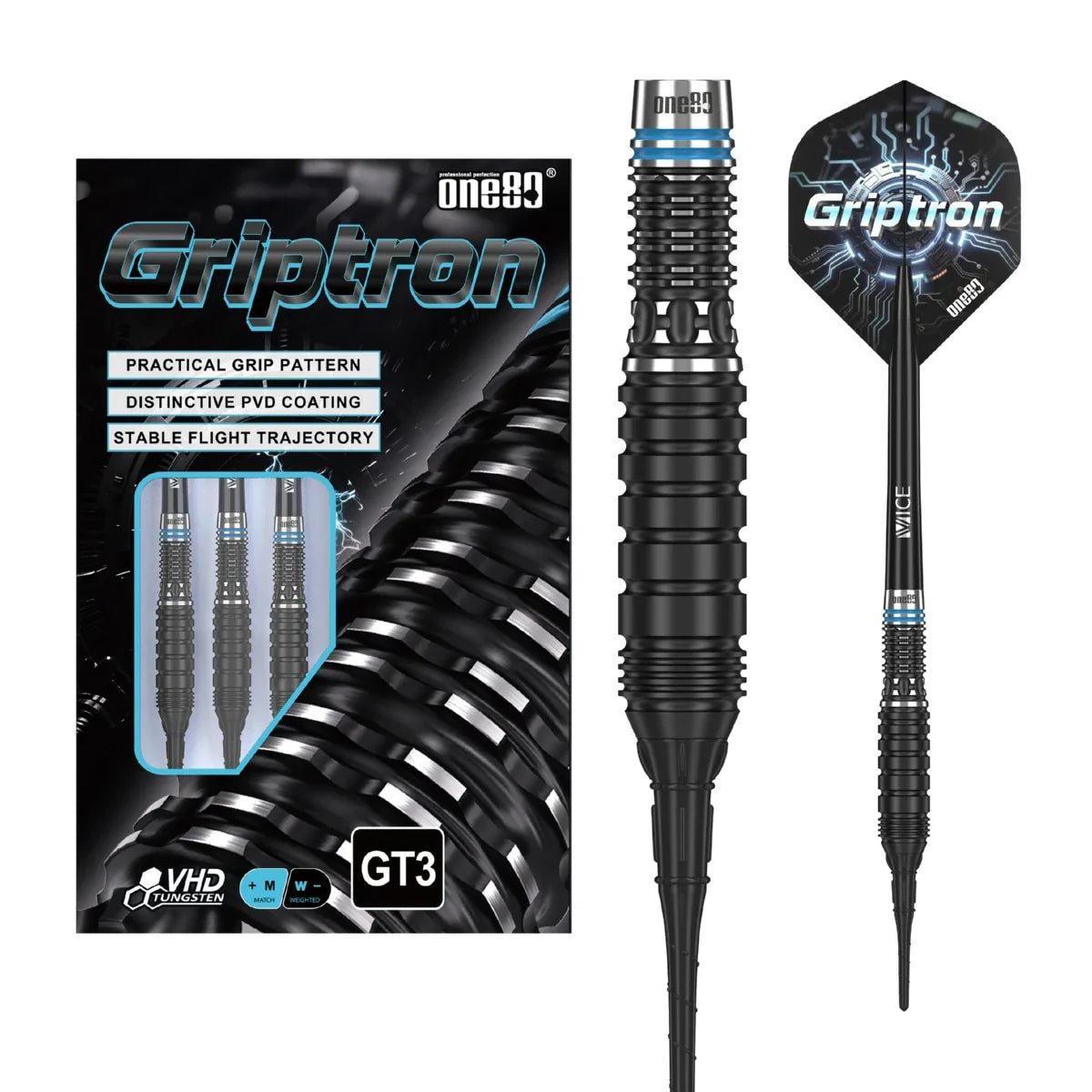 One80 Griptron GT3 90% Tungsten Softip