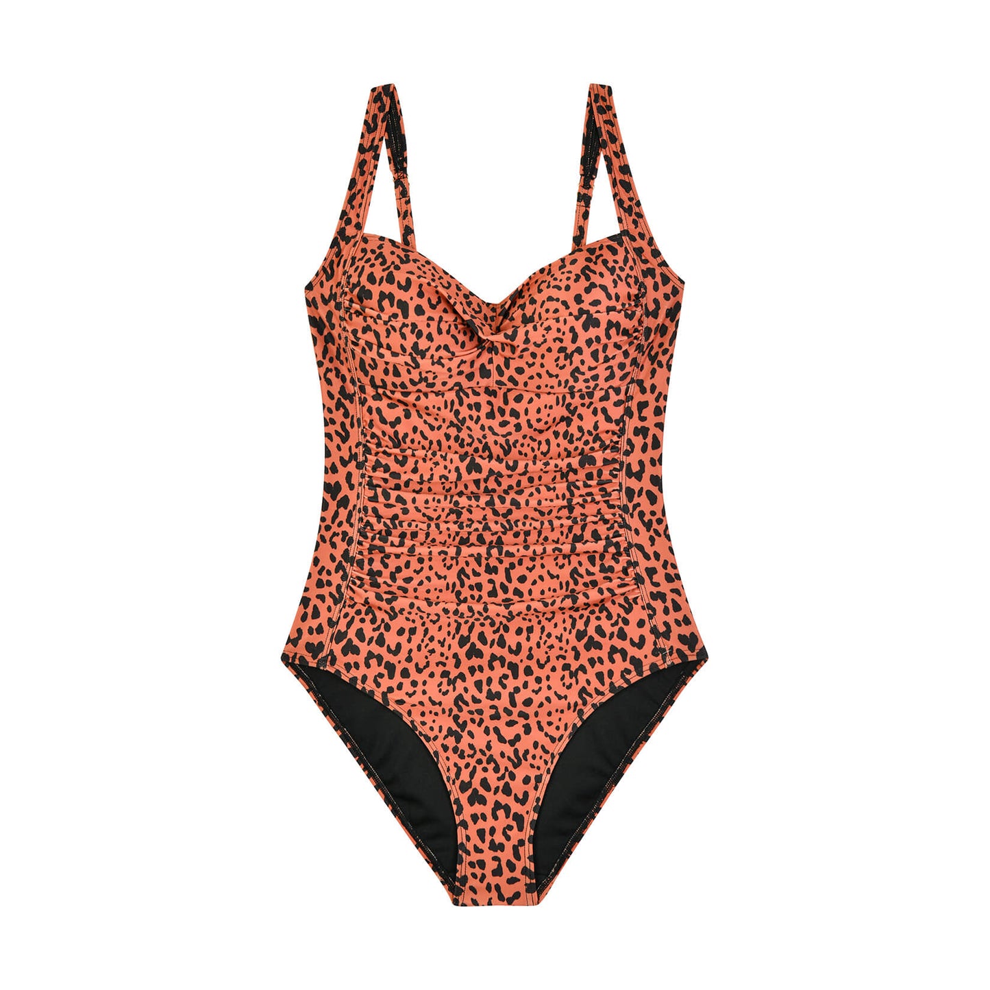 Badeanzug mit Leopardenmuster