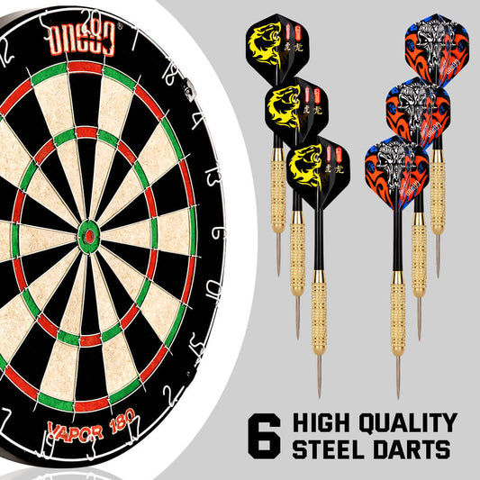 One80 Vapor 180 Bristle/Sisal Dartboard Kit